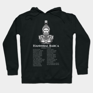 Hannibal Barca World Tour - Classical Antiquity - Carthaginian History Hoodie